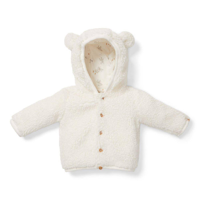 Teddy-Jacke Off-White für Babys und Kinder