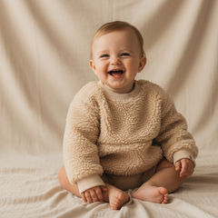 Produktansicht 1: Teddy-Pullover Sand