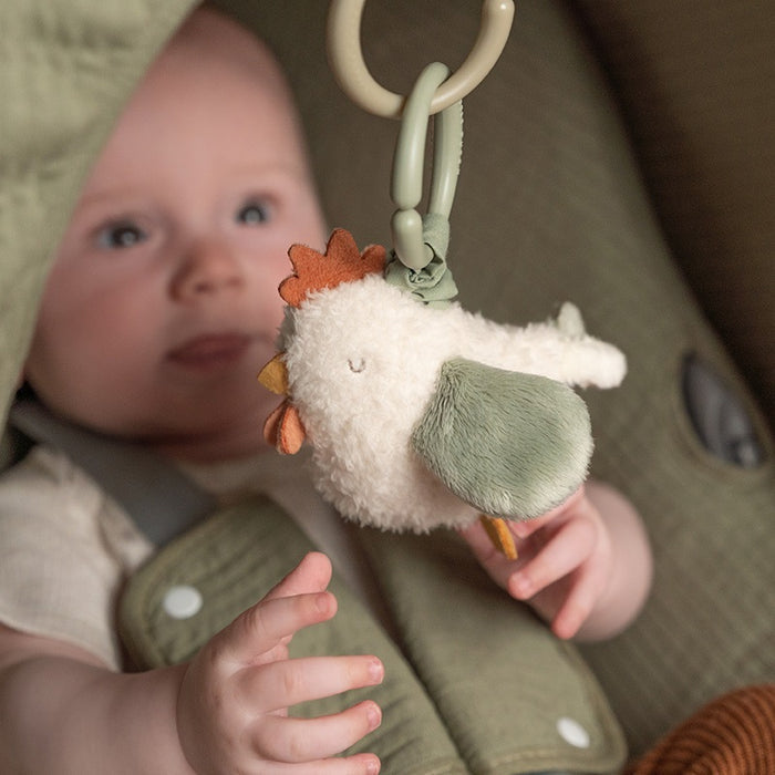 Zittertier Huhn Little Farm – Vibrationsspielzeug ab Geburt